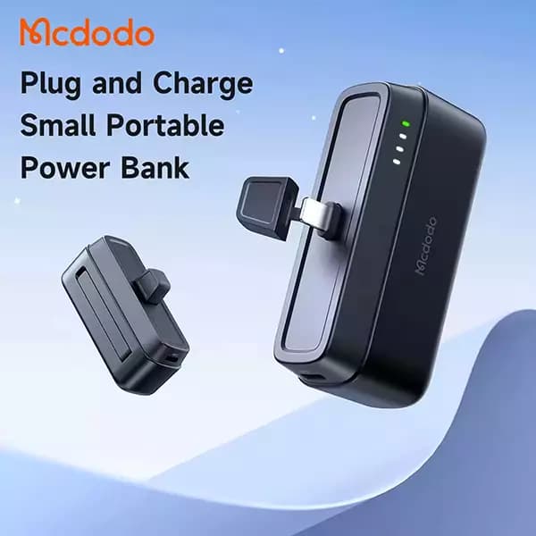 پاوربانک 5000 و هولدر موبایل مک دودو مدل MC-628 — تصویر ۳