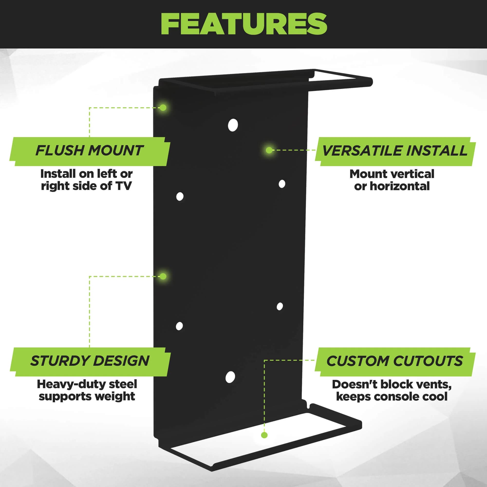 استند و پایه دیواری XBOX Series S Wall Mount | Xbox Series S — تصویر ۴