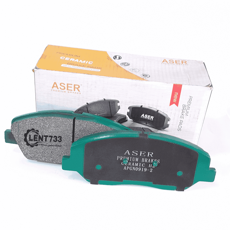 لنت ترمز سرامیکی جلو رکستون G4 – نیو کوراندو ASER