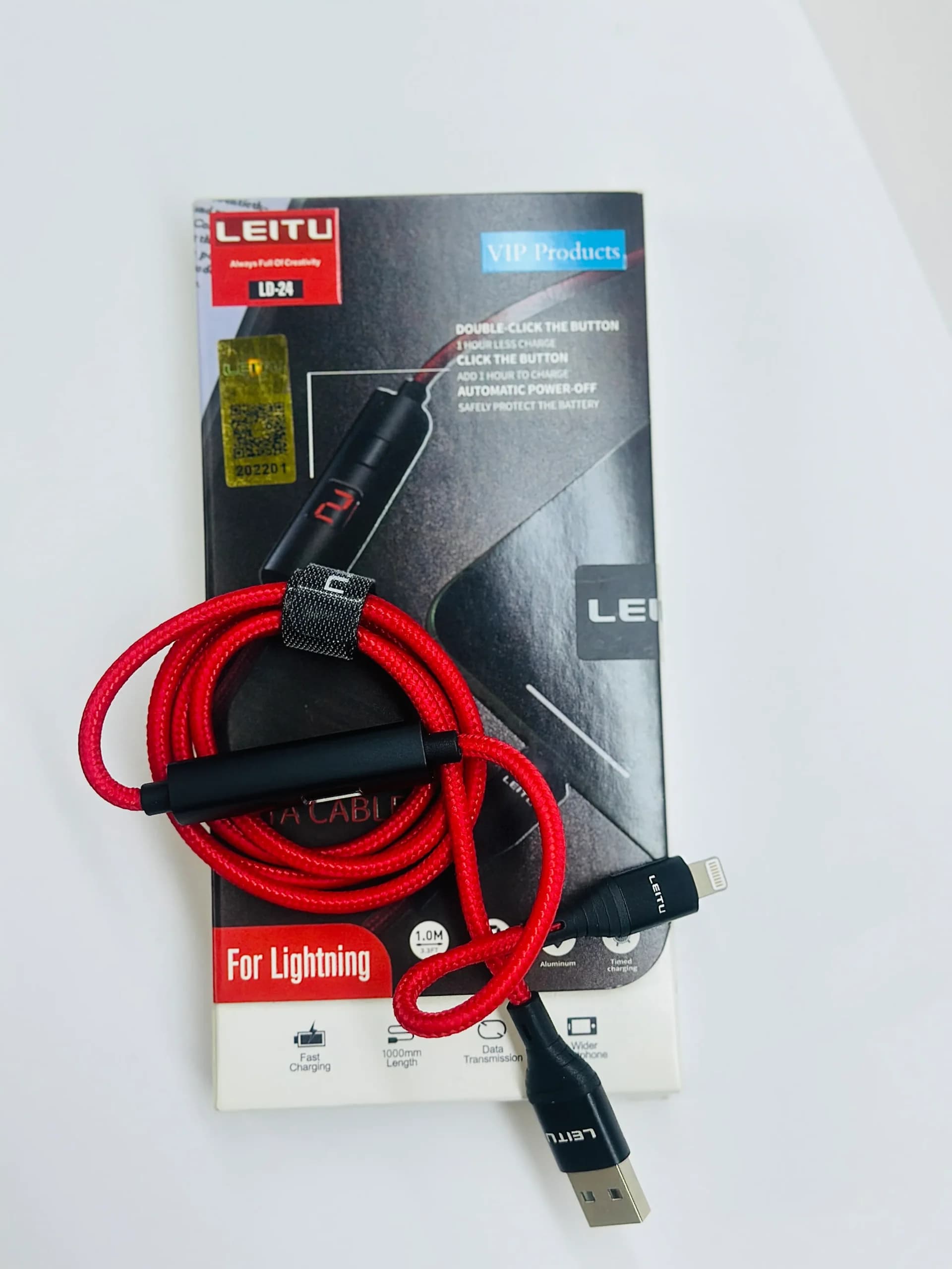 کابل شارژ تایپسی اورجینال Leitu-LD-24 — تصویر ۲