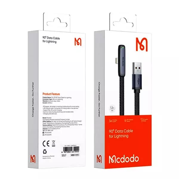 کابل تبدیل USB به لایتنینگ مک دودو مدل CA-2790 طول 1.2 متر — تصویر ۴