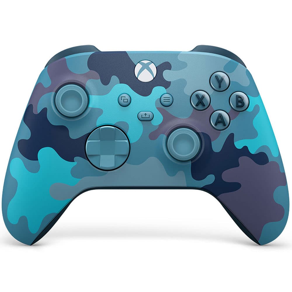 دسته بازی ایکس باکس Series S-X اورجینال آبی چریکی | Controller Mineral Camo Xbox Series