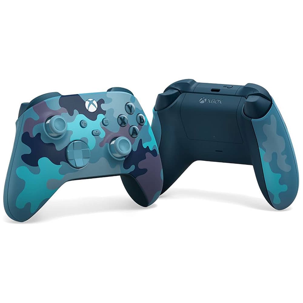 دسته بازی ایکس باکس Series S-X اورجینال آبی چریکی | Controller Mineral Camo Xbox Series — تصویر ۳