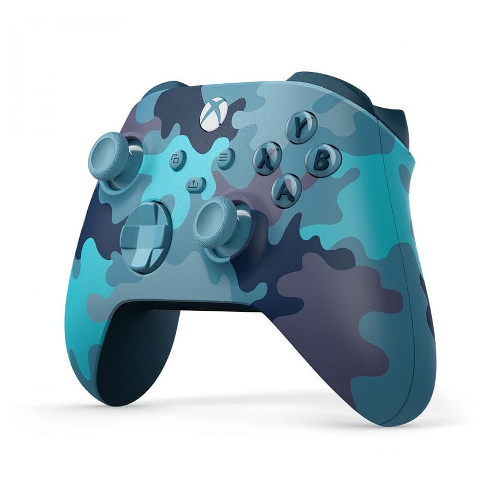 دسته بازی ایکس باکس Series S-X اورجینال آبی چریکی | Controller Mineral Camo Xbox Series — تصویر ۲