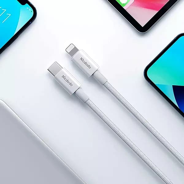 کابل تبدیل USB-C به لایتنینگ مک دودو مدل CA-2761 طول 1.2 متر — تصویر ۴