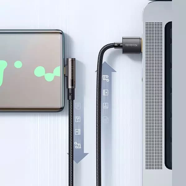 کابل تبدیل USB به USB-C مک دودو مدل CA-3380 طول 1.2 متر — تصویر ۸