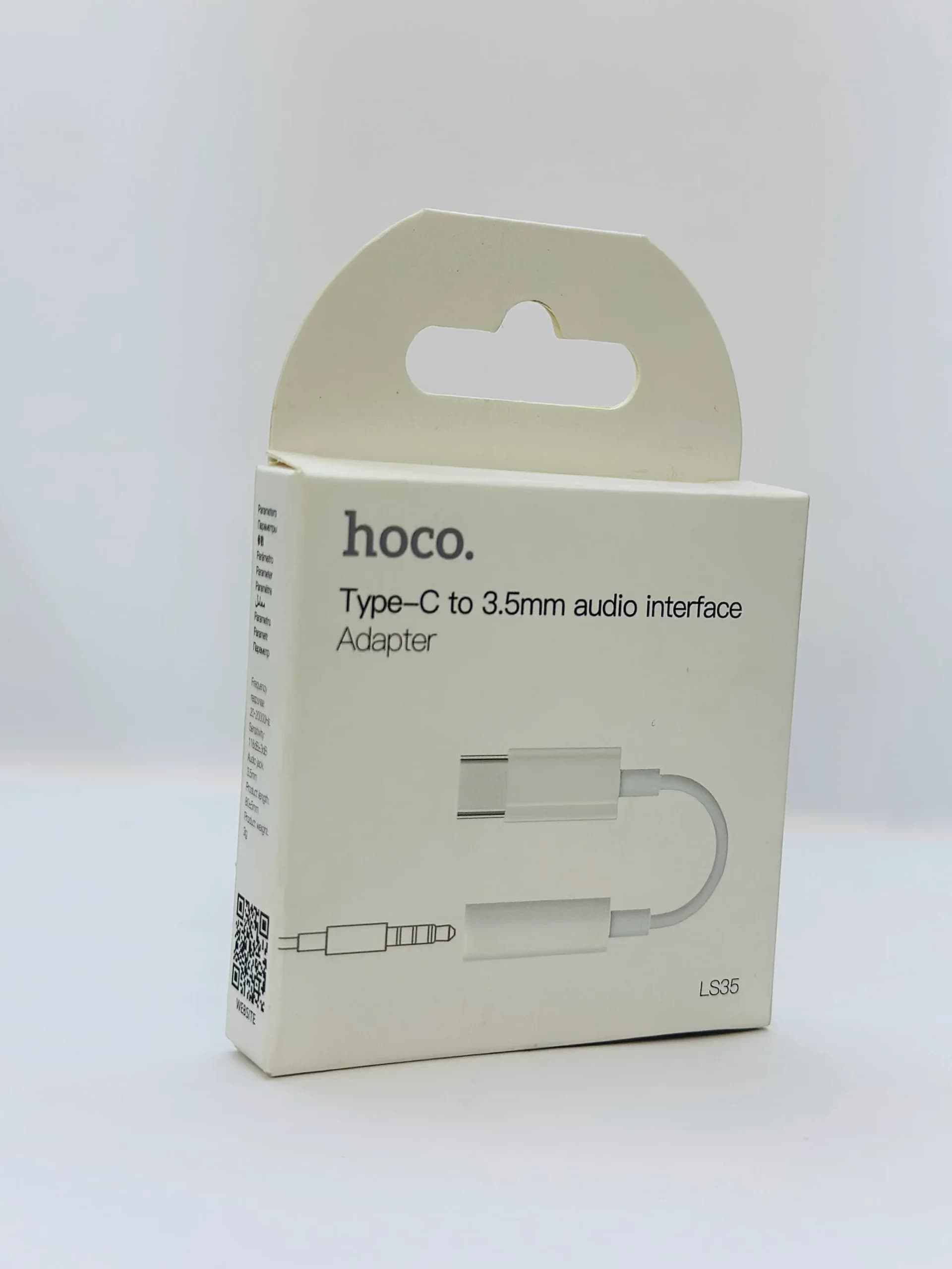 تبدیل Type-C به جک 3.5 میلی متری هدفون برند Hoco
