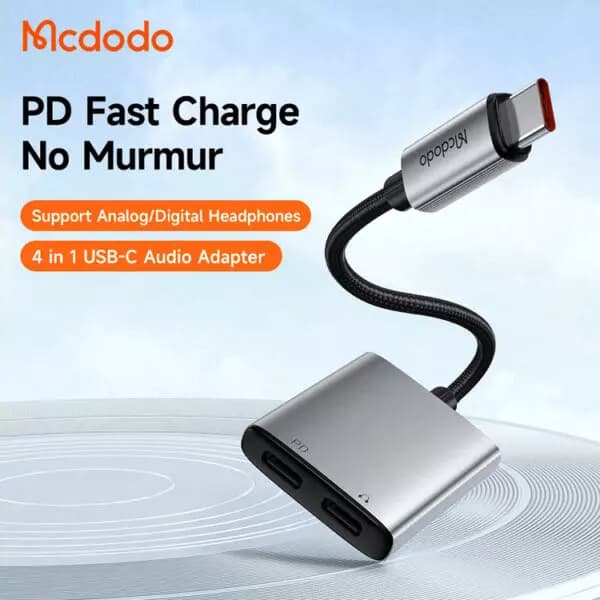 تبدیل 1 به 2 تایپ سی مک دودو مدل MCDODO CA-5570 — تصویر ۴