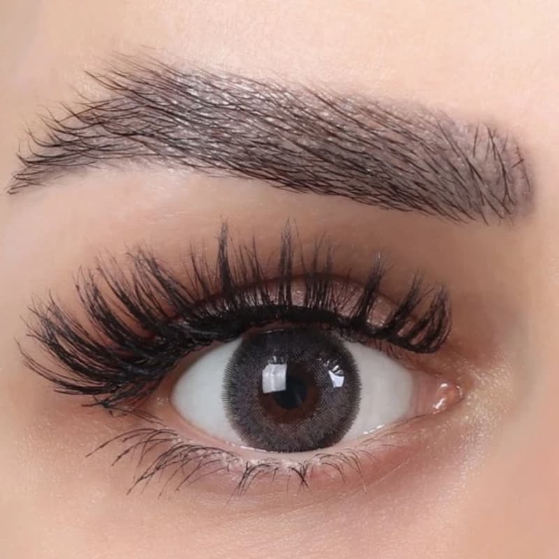 لنز چشم بیوتی شماره ۷ مدل NQB210 – رنگ خاکستری تیره دوردار