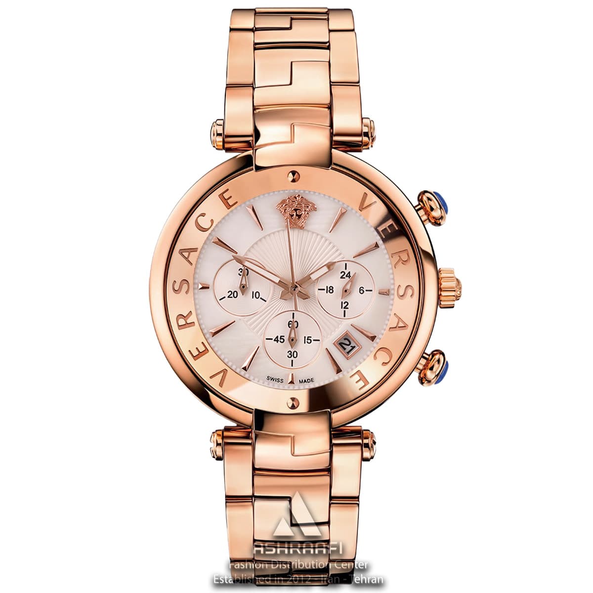 ساعت مردانه ورساچه Versace Two Tone Revive RgW-02