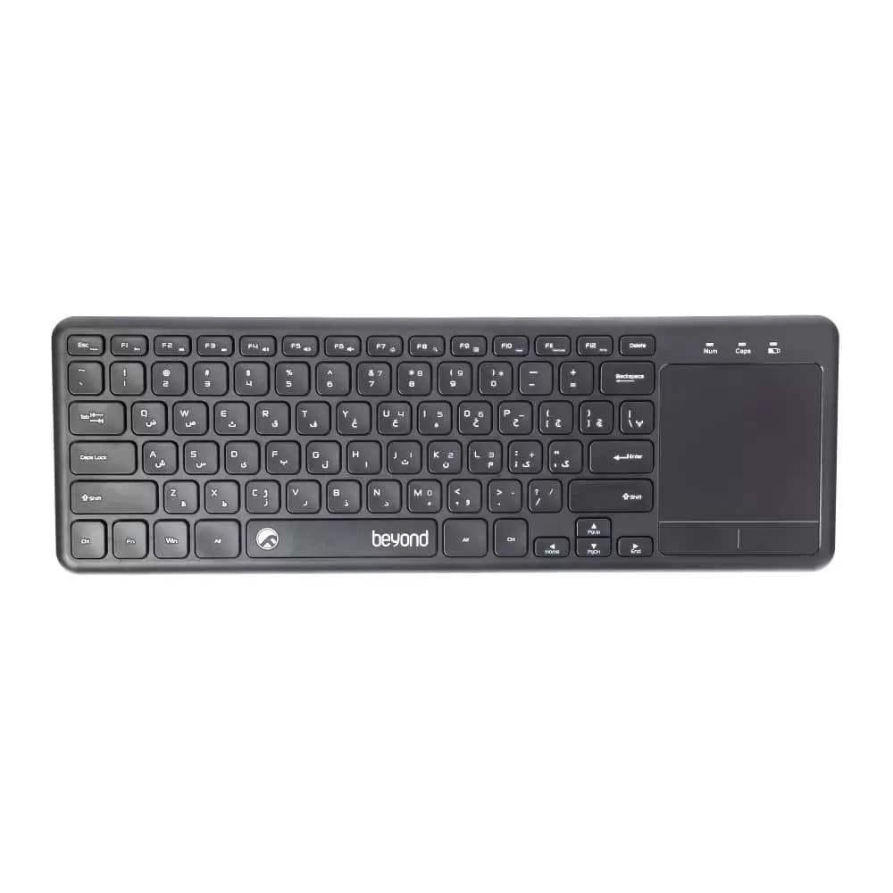 کیبورد بیاند تاچ پد دار BK-6801 RF — تصویر ۳