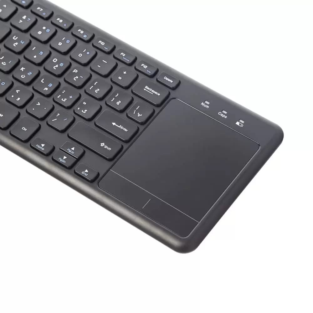 کیبورد بیاند تاچ پد دار BK-6801 RF — تصویر ۴