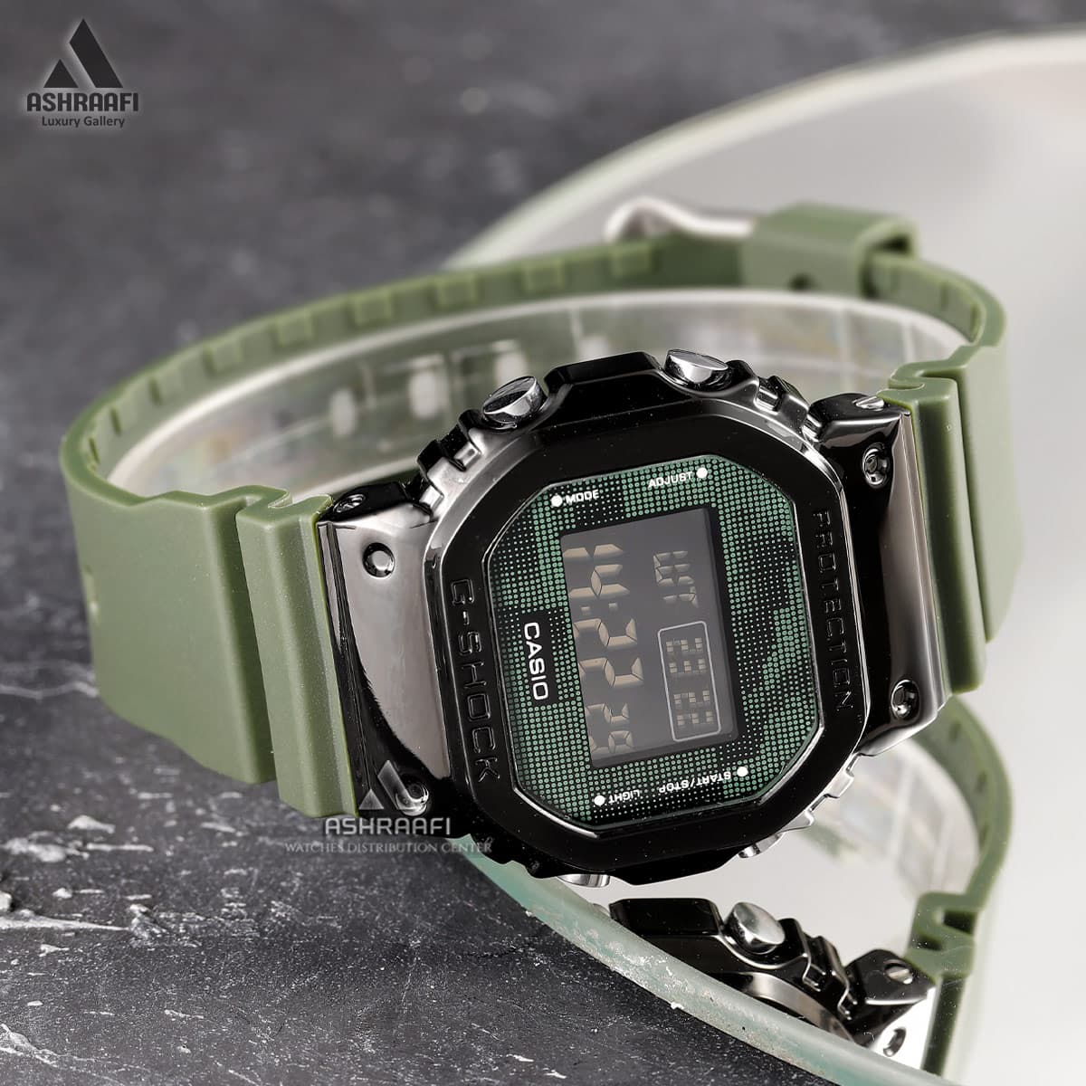 ساعت مچی جی شاک سبز Casio G-Shock GM-5600B-GK — تصویر ۳