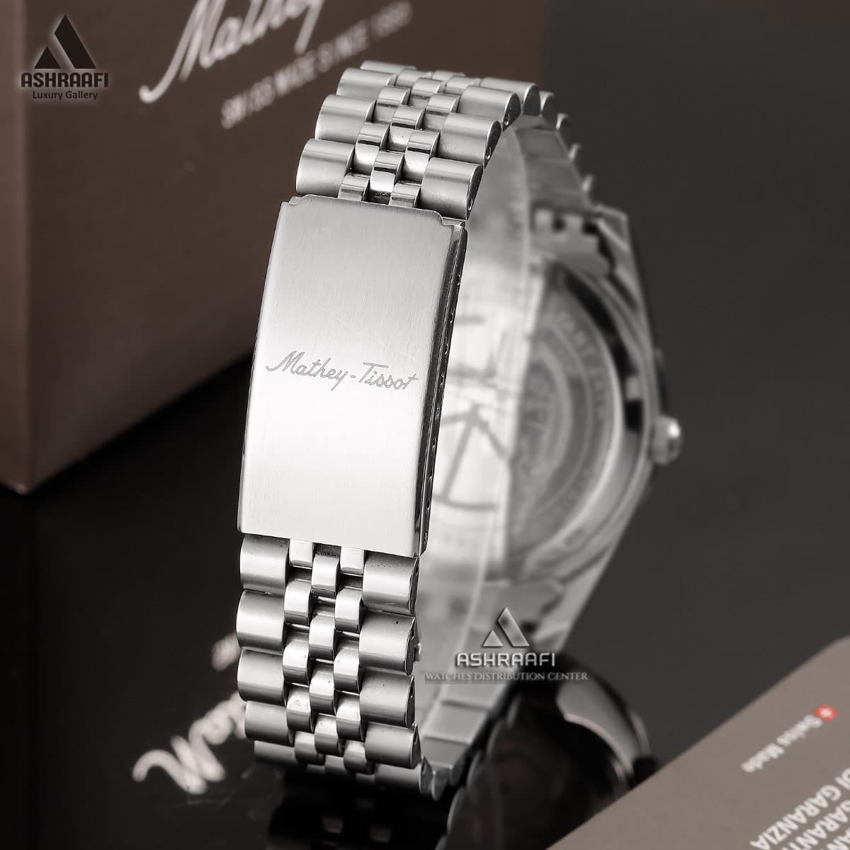 ساعت متی تیسوت اورجینال دست دوم Mathey Tissot H810AI — تصویر ۴