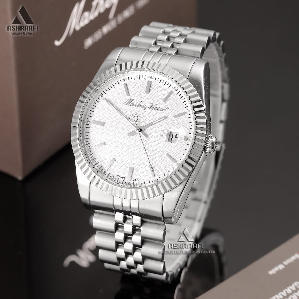 ساعت متی تیسوت اورجینال دست دوم Mathey Tissot H810AI — تصویر ۲