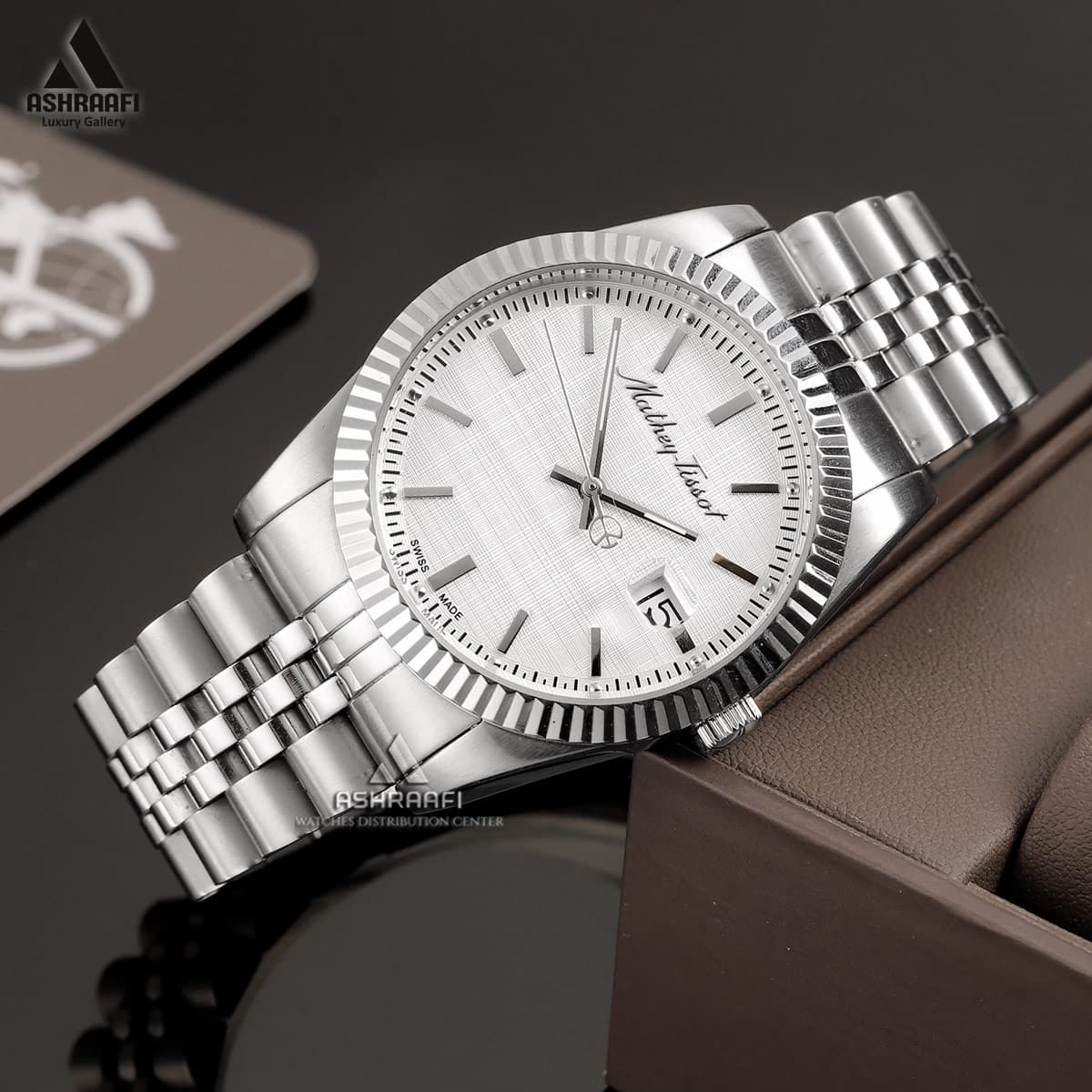 ساعت متی تیسوت اورجینال دست دوم Mathey Tissot H810AI — تصویر ۳