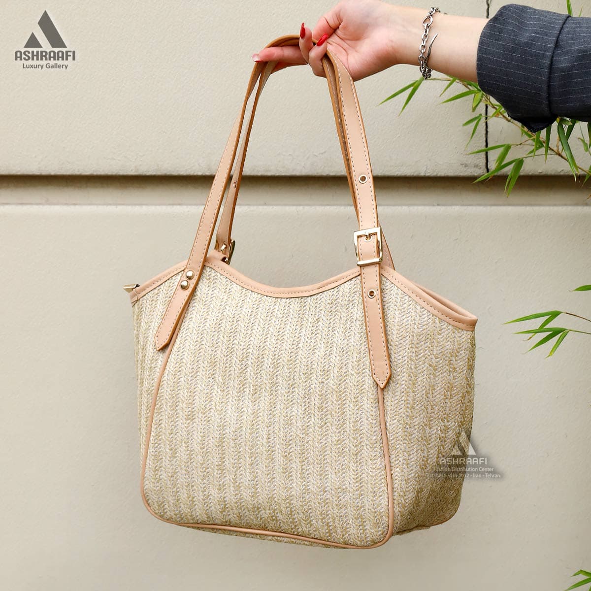 کیف میو میو حصیری Miu Miu Shoulder Bag A02 — تصویر ۵
