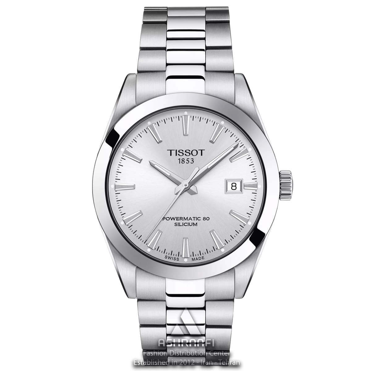 ساعت مردانه تیسوت Tissot Powermatic 80 Silicium SS22