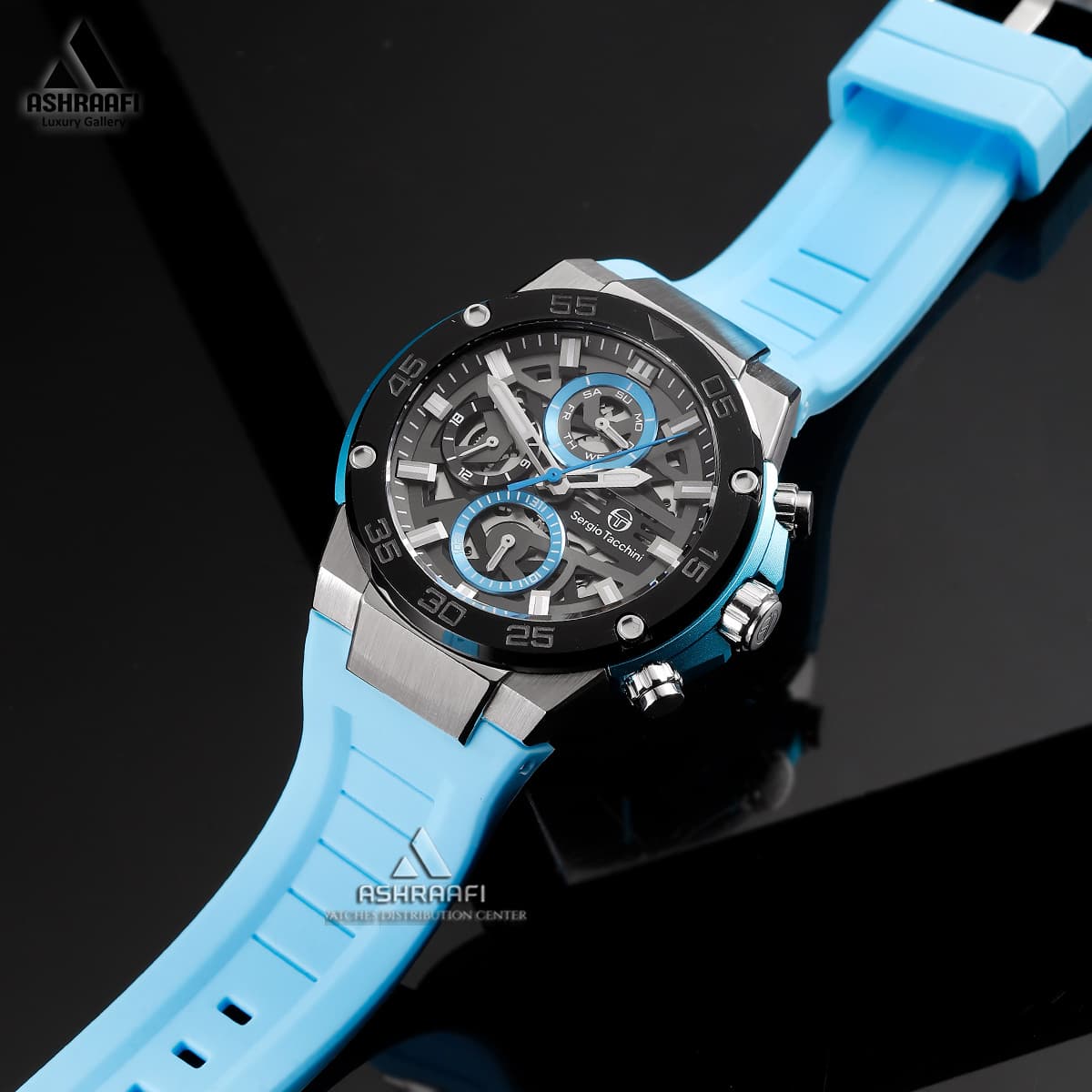 ساعت سرجیو تاچینی آبی Sergio Tacchini ST.3.10006-4 — تصویر ۳