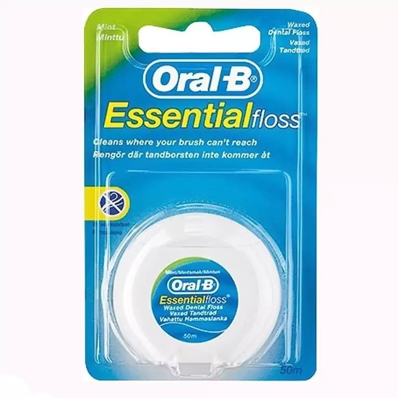 نخ دندان اسنشیال فلاس اورال بی 50 متری Oral-B Essential Floss