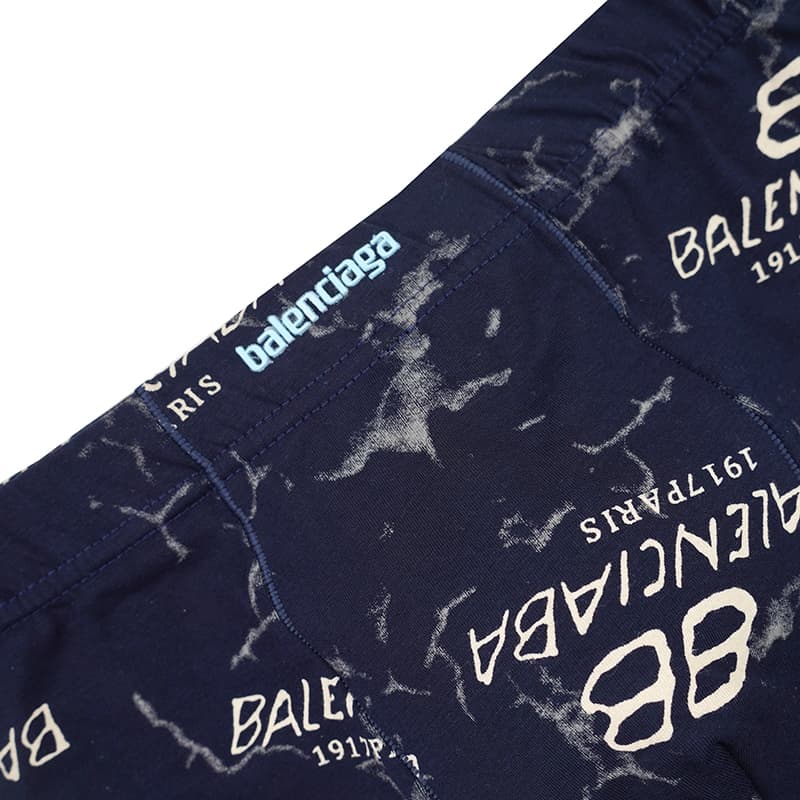 شورت مردانه نیم پا تمام چاپ طرح balenciaba — تصویر ۴