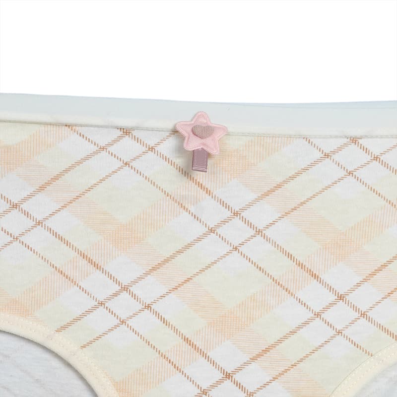 شورت اسلیپ زنانه تمام چاپ طرح لوزی — تصویر ۵