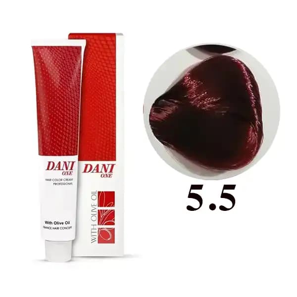 رنگ مو دنی وان سری ماهاگونی کد 5.5