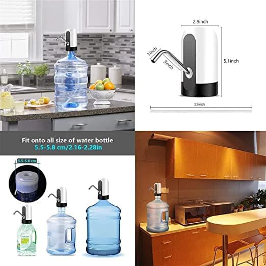 پمپ آب شارژی مدل Automatic Water Dispenser — تصویر ۴