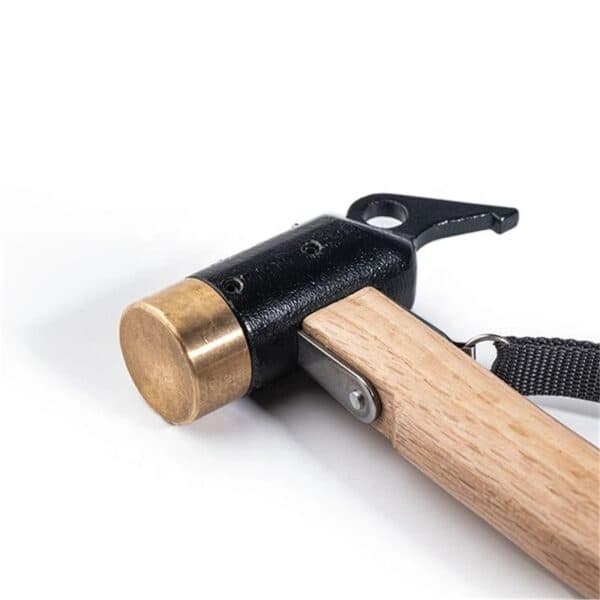 چکش کمپینگ چندکاره نیچرهایک مدل Solid Wooden Handle — تصویر ۲