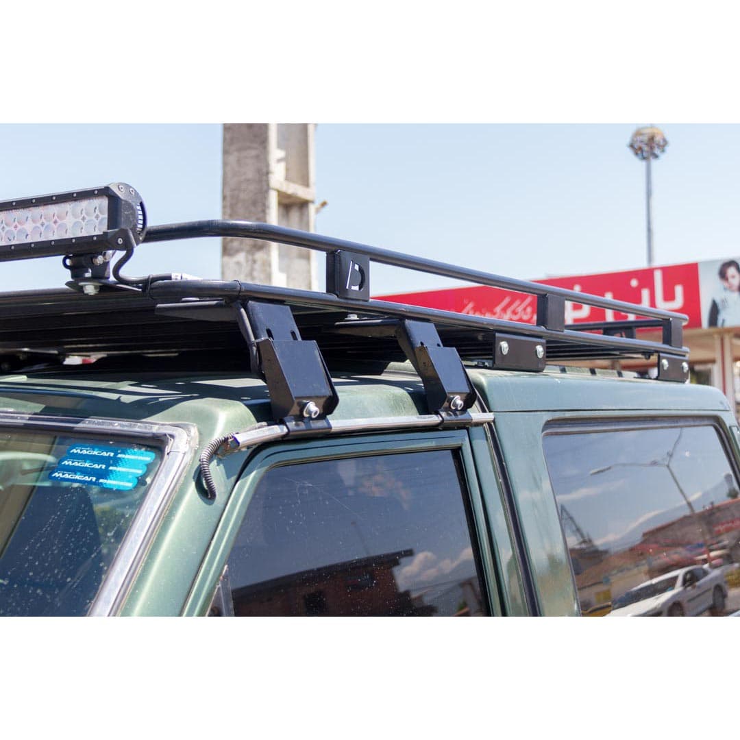 باربند آفرودی نیسان پاترول دو درب دلفان مدل فلت و لبه دار — تصویر ۲
