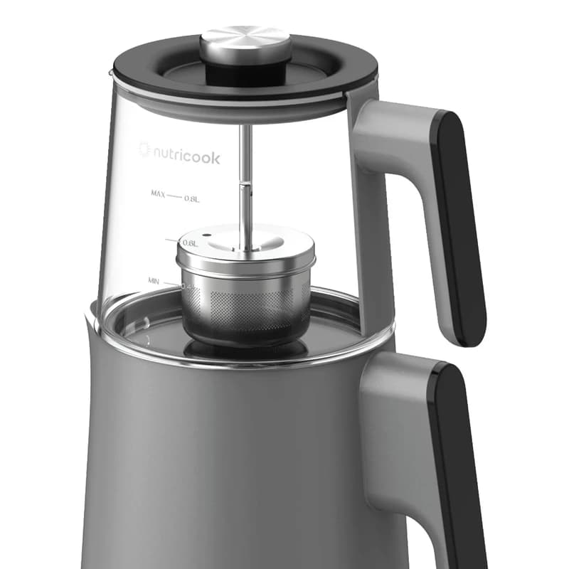 چای ساز نوتریکوک KTM330 | مشکی خرید چای ساز شیشه‌ای و استیل نوتریکوک از ریوکالا — تصویر ۴