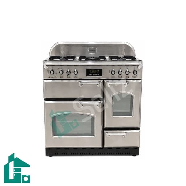 اجاق گاز تاکنو چهار فر مدل Falcon-L-5B-SS-CHROME استیل دستگیره کروم