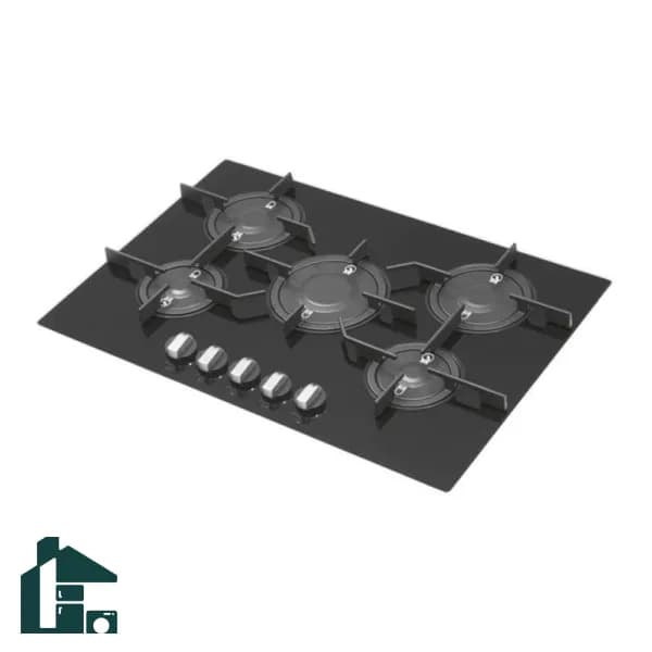 اجاق گاز رومیزی 5 شعله تاکنو مدل G-121 مشکی