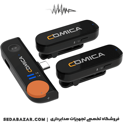Comica-audio Vimo S UC مینی وایرلس تایپ سی — تصویر ۳