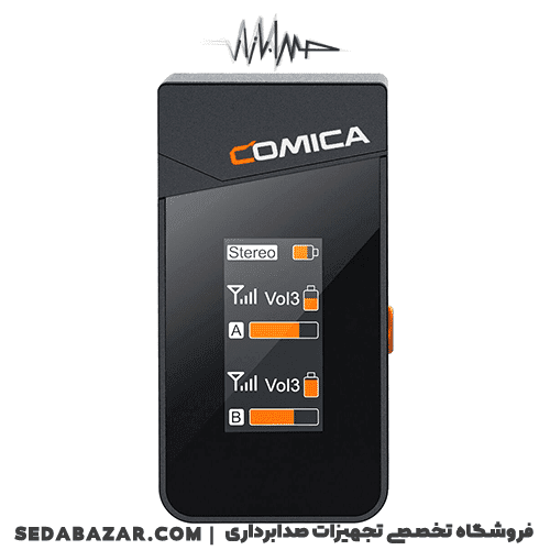 Comica-audio Vimo-C3 مینی وایرلس دو کاربره — تصویر ۳