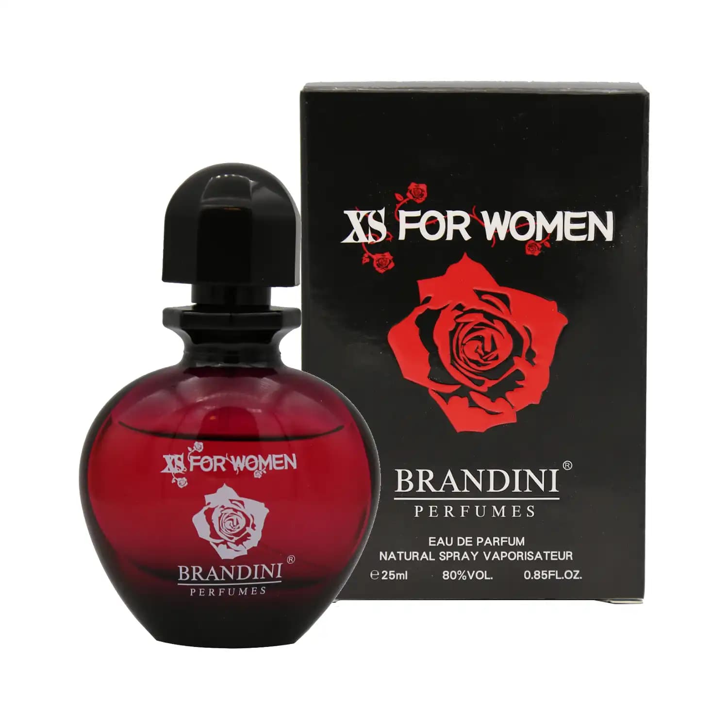عطر ادکلن جیبی زنانه XS For Women برندینی