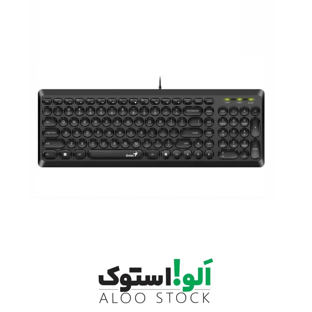 کیبورد سیمی جنیوس مدل Genius SlimStar Q200 — تصویر ۱۰