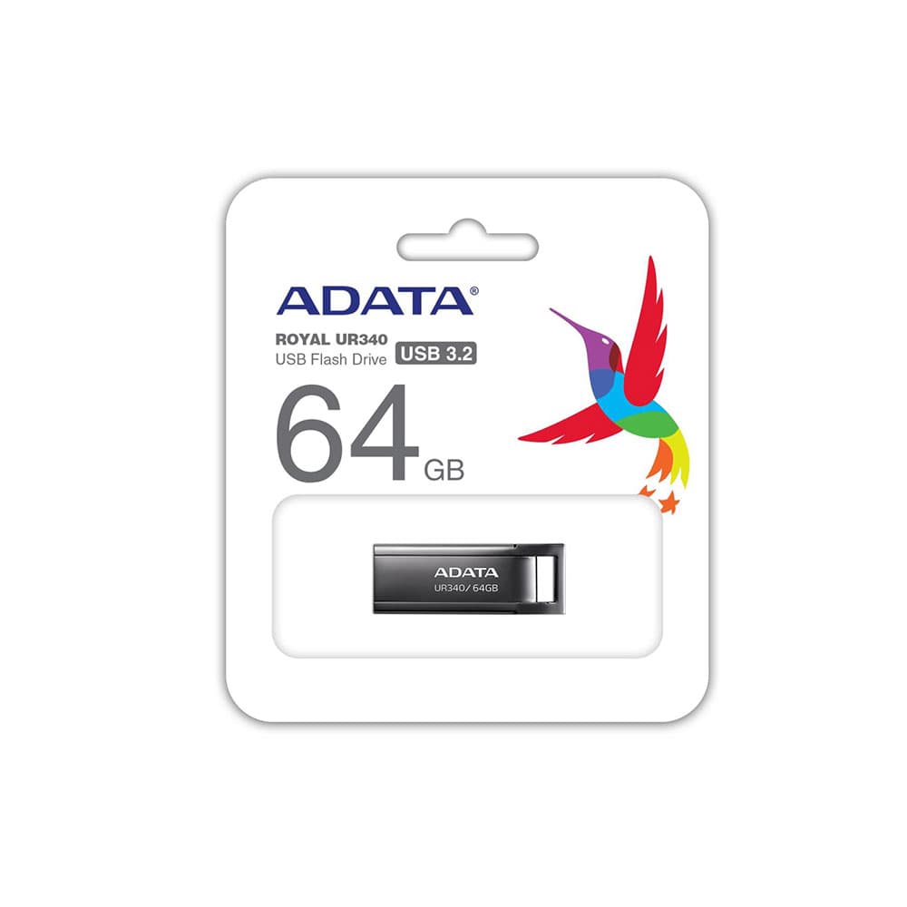 فلش مموری 64 گیگابایت ای دیتا ADATA UR340 USB Flash Drive — تصویر ۲