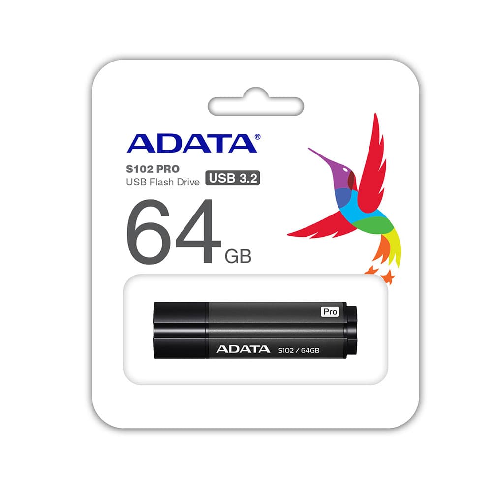 فلش مموری 64 گیگابایت ای دیتا ADATA S102 PRO 64GB USB Flash Drive — تصویر ۳