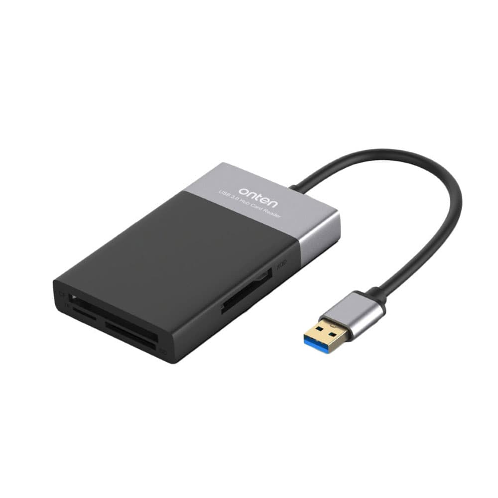 کارت خوان چند کاره 6 پورت اونتن Onten OTN-5215B USB3.0 Multi-function Card Reader