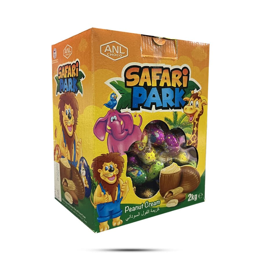 شکلات کرم دار Anl Choco با طعم بادام زمینی بسته 2 کیلویی