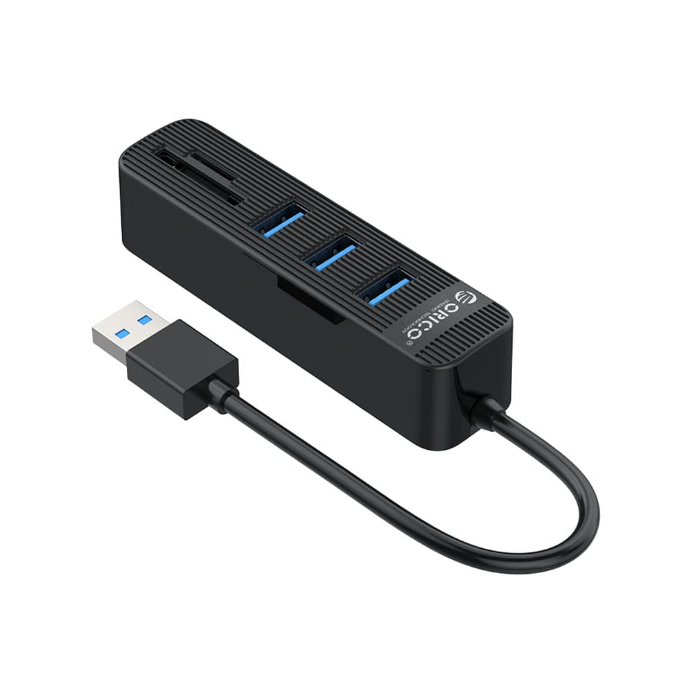 هاب 3 پورت و رم ریدر اوریکو Orico TWU3-3AST USB3.0 Hub With Card Reader — تصویر ۴