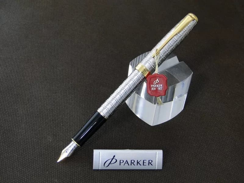 خودنویس پارکر مدل تارتان (گیره طلا) – PARKER SONET TARTAN