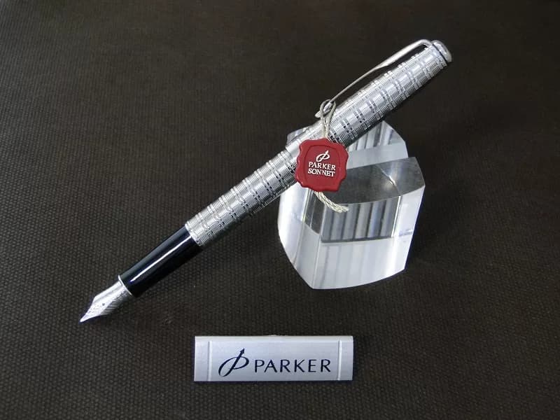 خودنویس پارکر مدل تارتان گیره استیل – PARKER SONET TARTAN — تصویر ۲