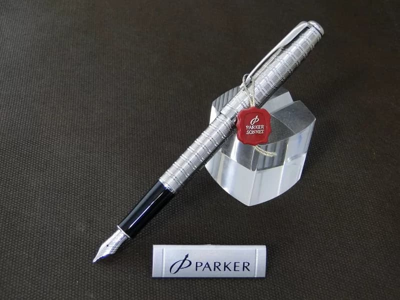 خودنویس پارکر مدل تارتان گیره استیل – PARKER SONET TARTAN