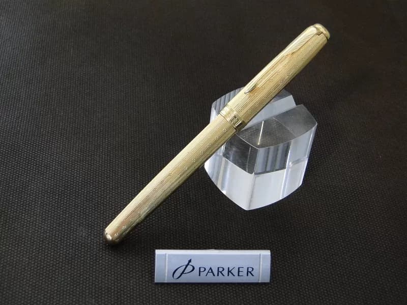خودنویس پارکر مدل سونت چیزل (طلایی) – PARKER SONET CHIZEL — تصویر ۲
