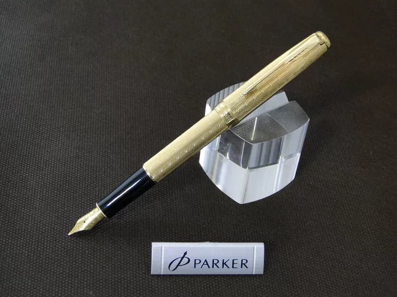 خودنویس پارکر مدل سونت چیزل (طلایی) – PARKER SONET CHIZEL
