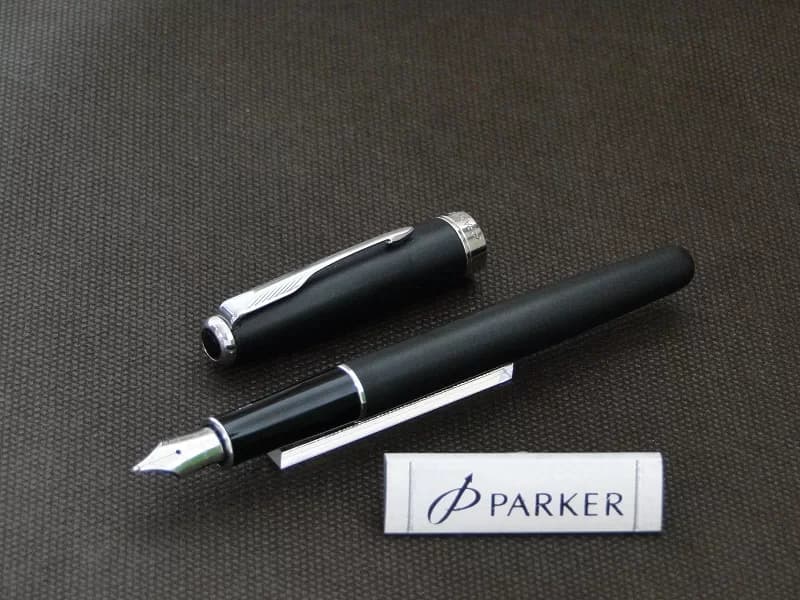 خودنویس پارکر مدل سونت (مات مشکی گیره استیل) – PARKER SONET