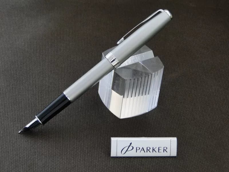 خودنویس پارکر مدل سونت (مات کروم گیره استیل) – PARKER SONET — تصویر ۲