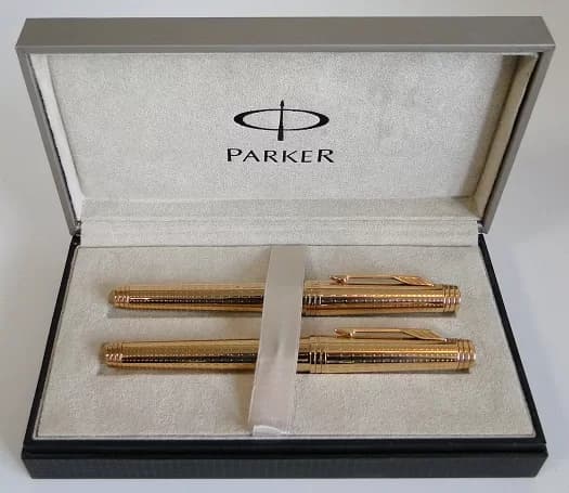 ست خودکار و خودنویس پارکر مدل پریمیر (دولوکس طلایی) – PARKER PREMIER GOLD — تصویر ۳